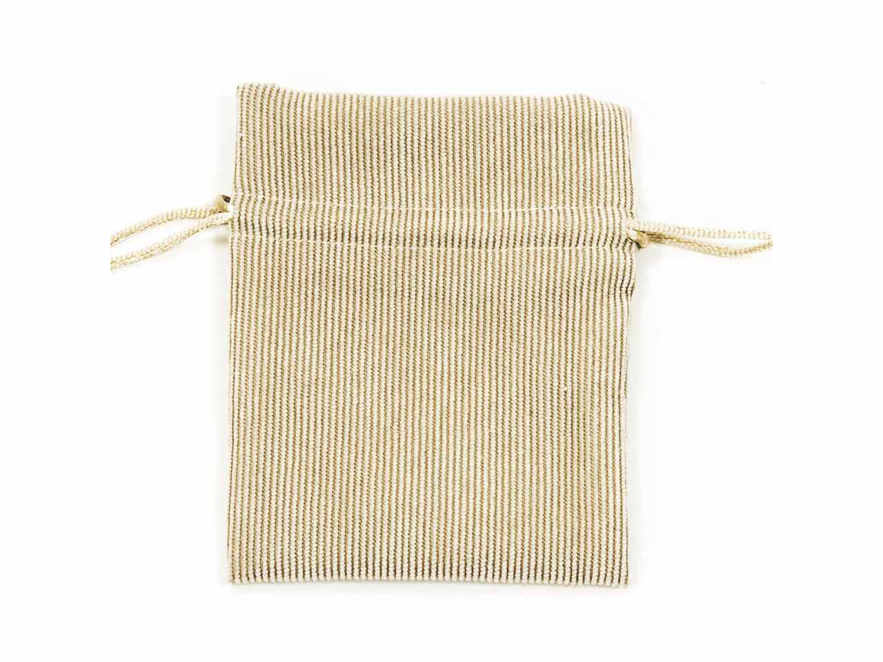 busta velvet a righe 7,5x10cm 12961