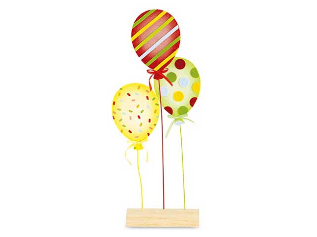 palloncini feltro 3pz s/b 27666m