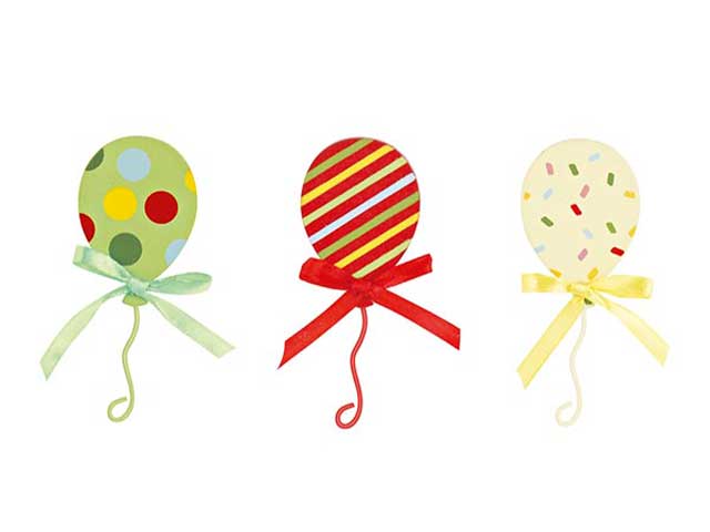 palloncino c/clip 27673m