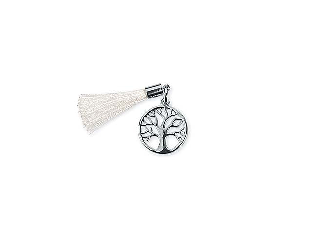 deco albero vita c/nappa bianc 28482m