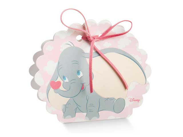 scatola dumbo rosa 58x40x85cm 68151c