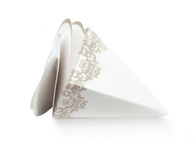 cono spir.chant.bianco 80 17061c
