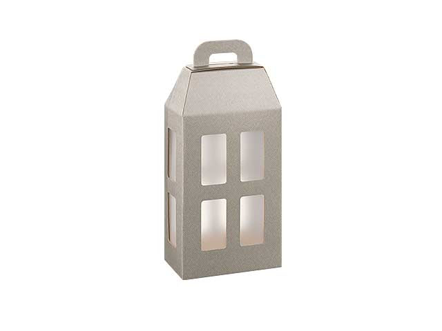 Linea tortora lanterna 18x9x37cm 34450