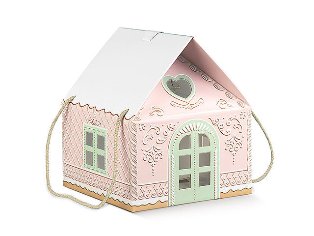 casetta 245x245x150 rosa 37842