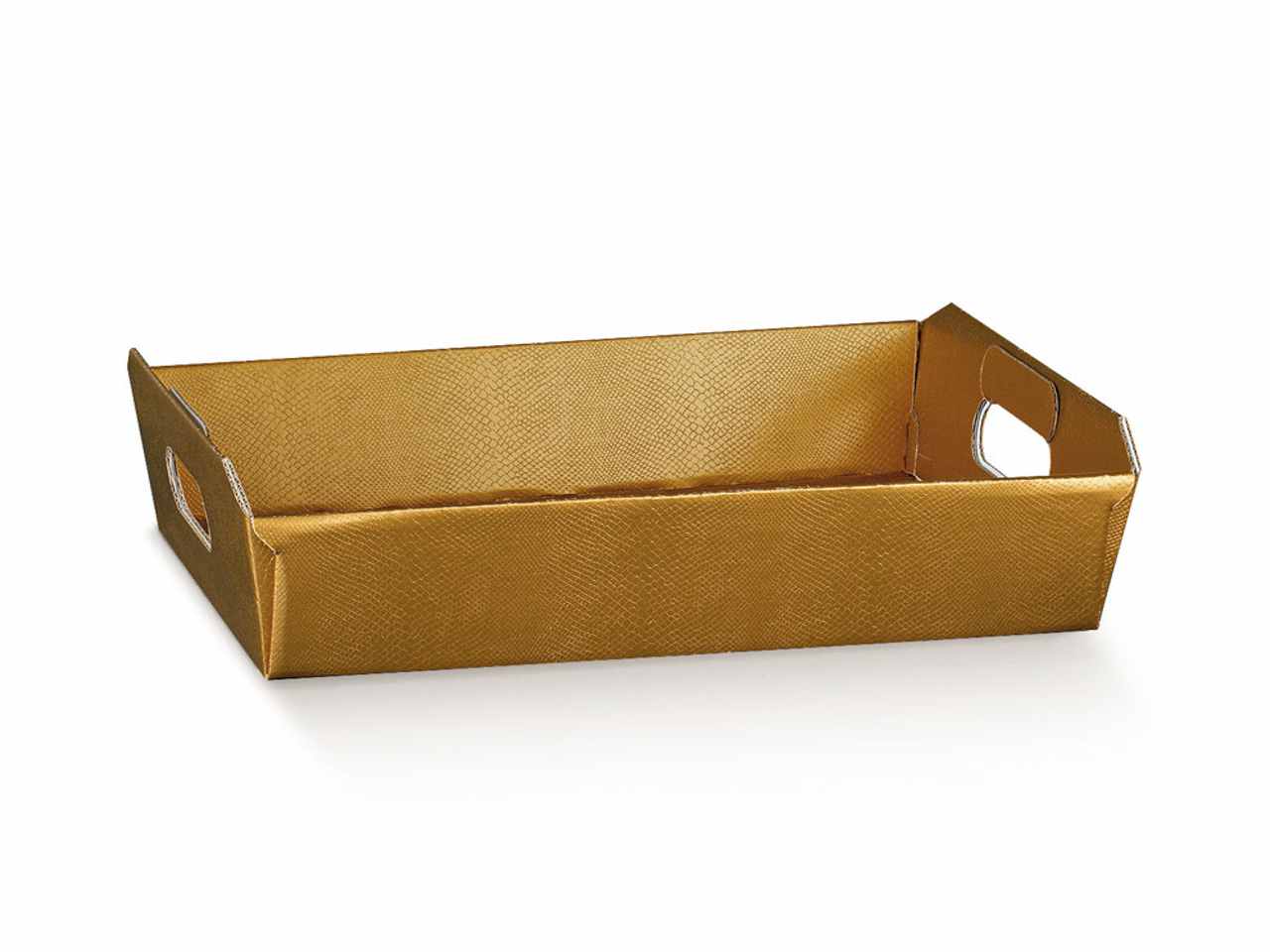Cesto incollato 400x300x120 skin oro