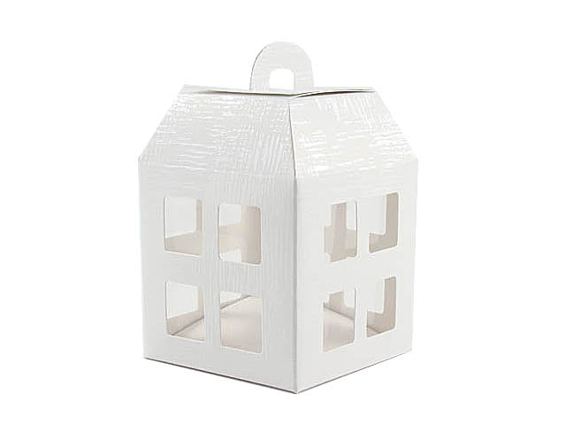 tela bianco lanterna 80x80x105 15046c