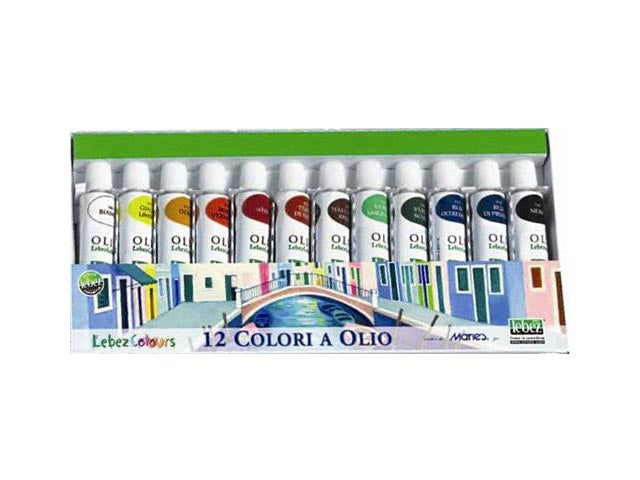 Colori ad olio 12 pezzi 1099