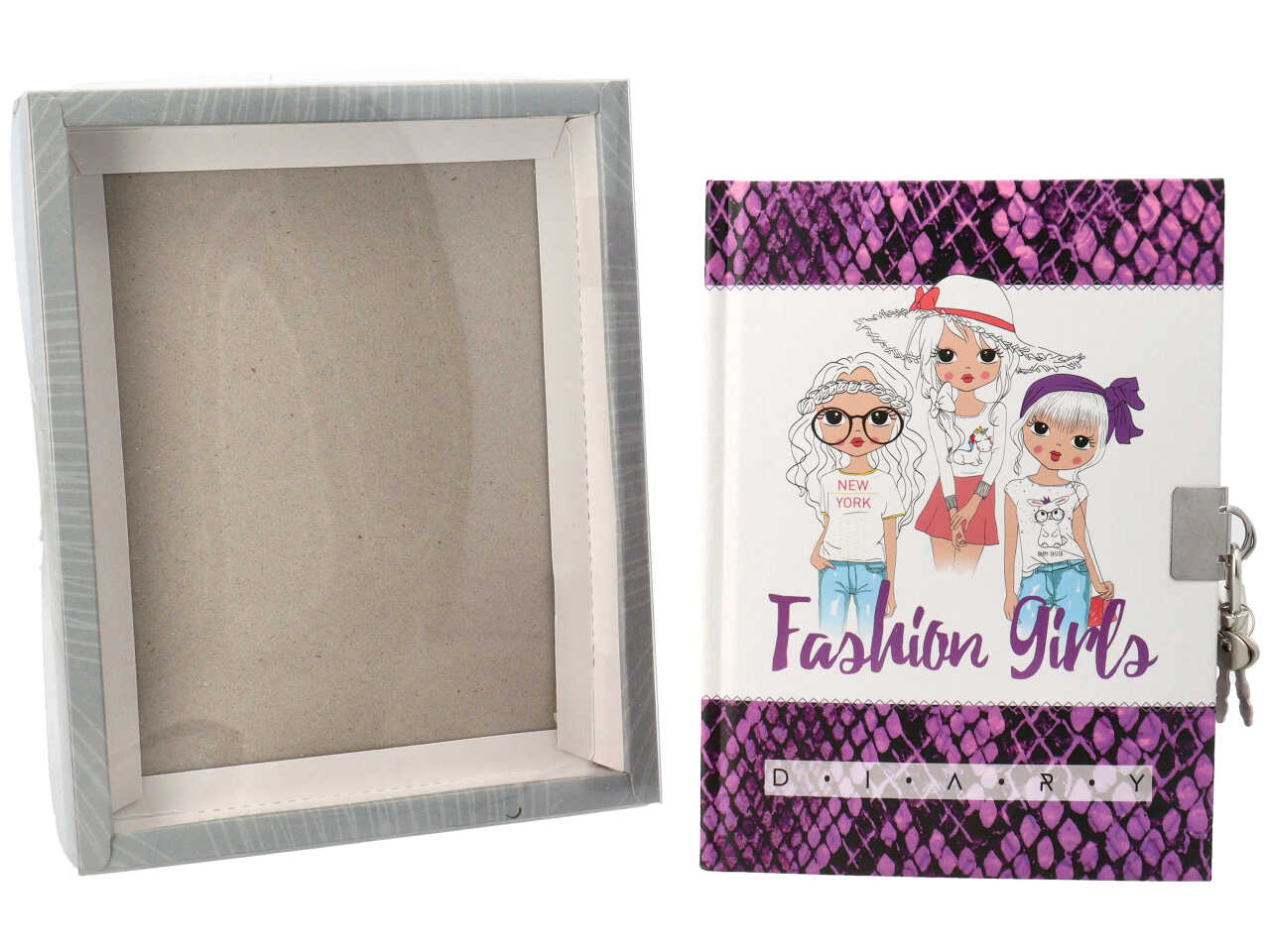 Diario dei segreti 80 pagine fashion girls