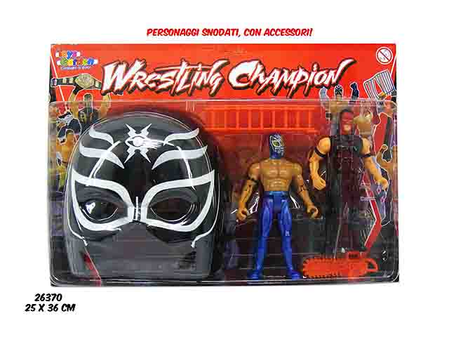 Set wrestling c/maschera 26370 $