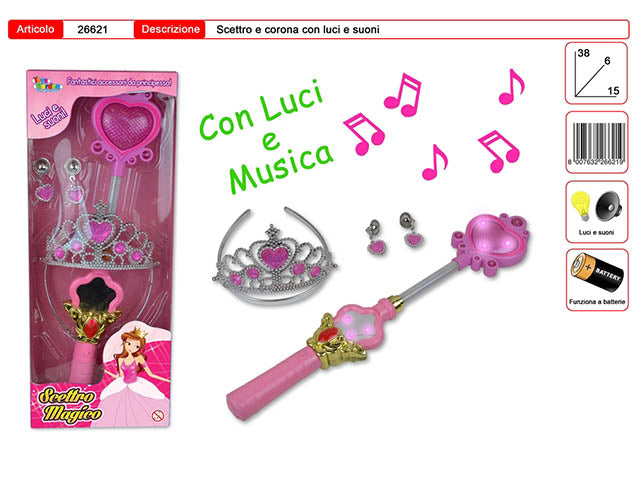 Scettro luci e suoni 26621