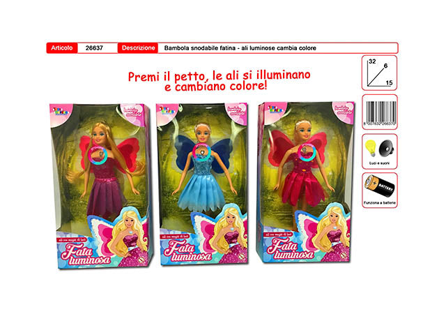 bambola fatina 26637