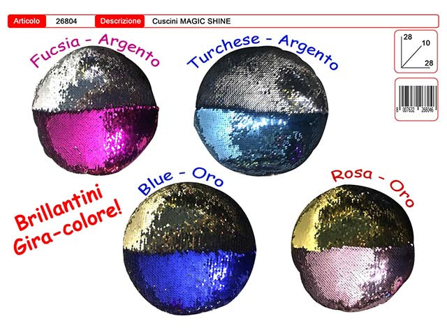 Cuscini magic shine 26804
