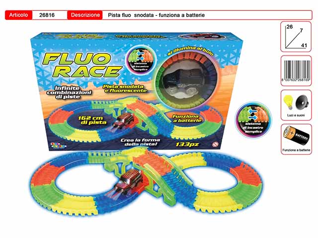 Fluo race c/ponte 26816