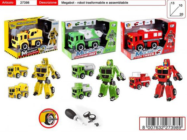 robot trasformabile diy 27398