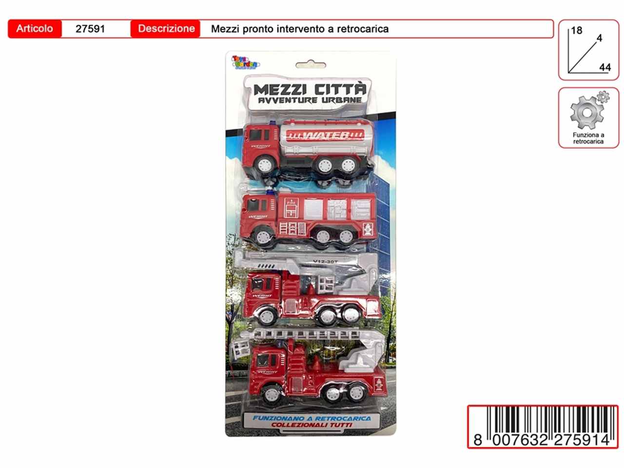 mezzi pompieri 27591
