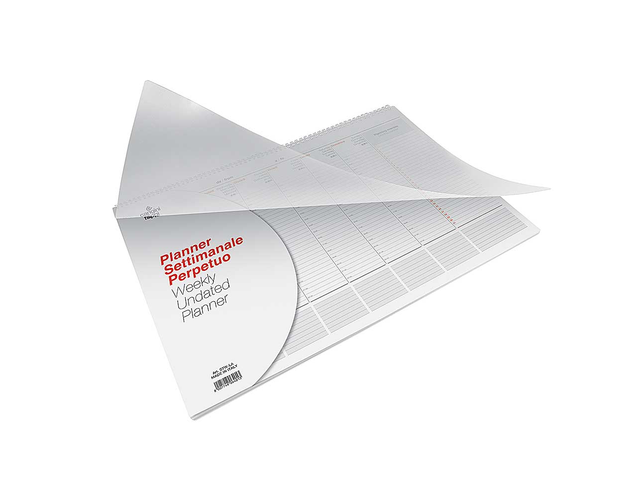 Planner settimanale 34x24cm
