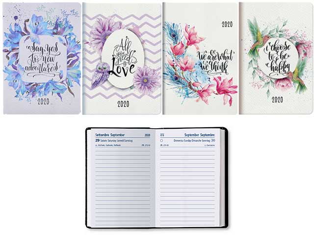 Agenda giornaliera 9x13