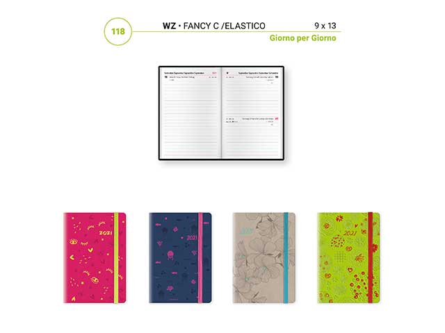 Agenda giornaliera 9x13