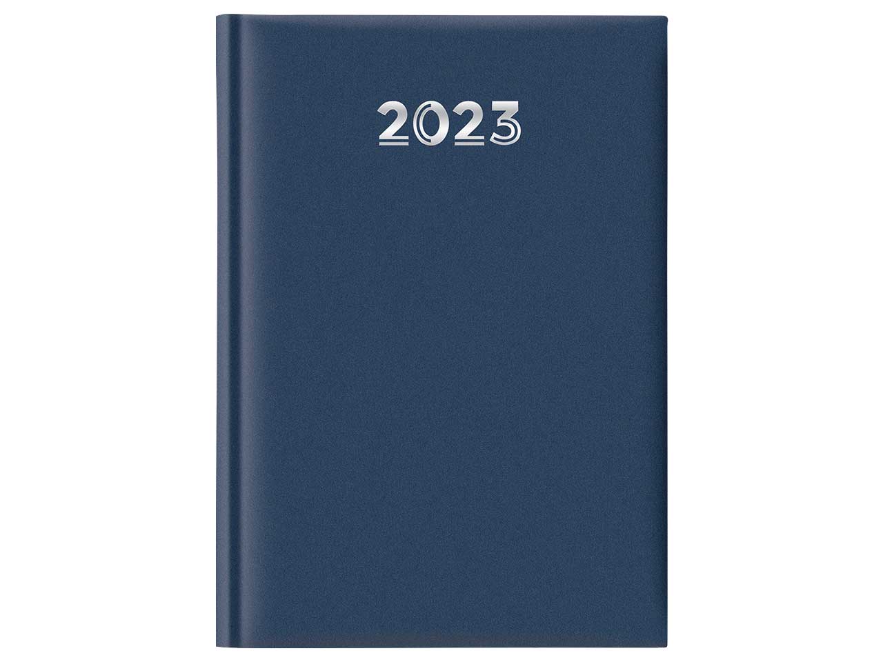agenda giornaliera gommata colore blu 21x29,7cm