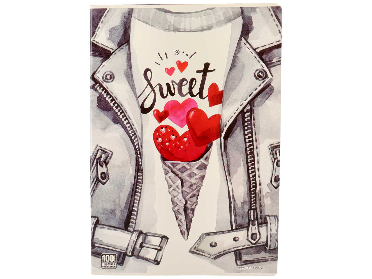 Quaderno maxi 100gr girl rigo 5mm ff18+1