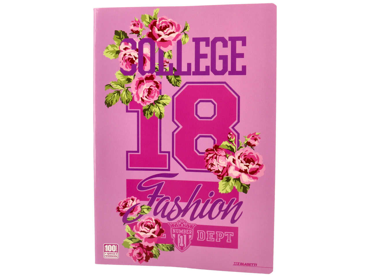 Quaderno maxi 100gr girl rigo 5mm ff18+1