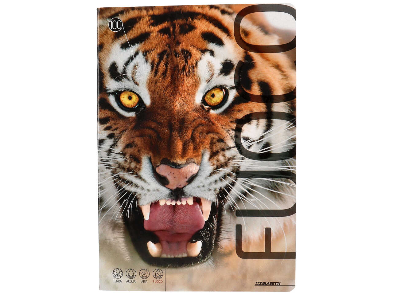 Quaderno maxi animali 100gr f18+1 10m
