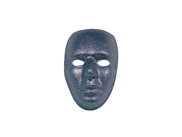 Maschera viso glitter arg,81024