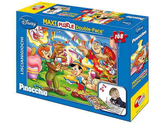 Puzzle maxi 108pz pinocchio 31757