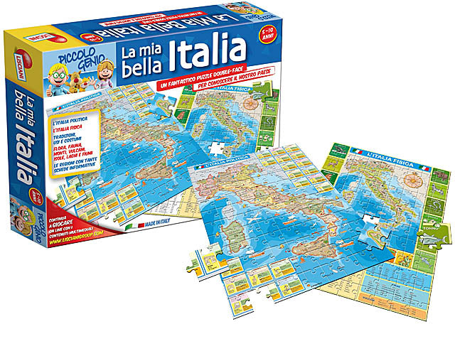 I'm a genius geopuzzle la bella italia