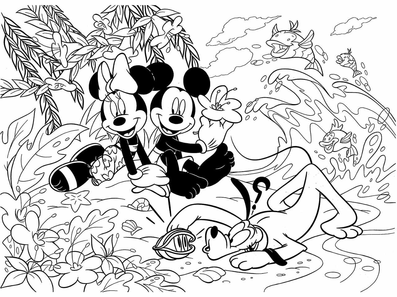 Puzzle df plus 250 mickey mouse - on th