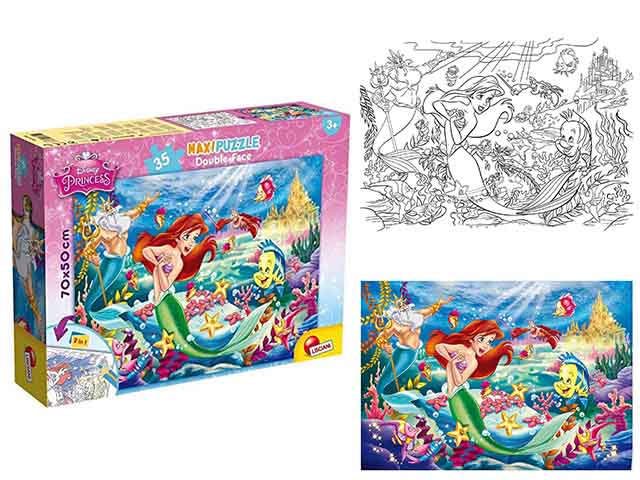 puzzle super maxi 35pz mermaid 48168