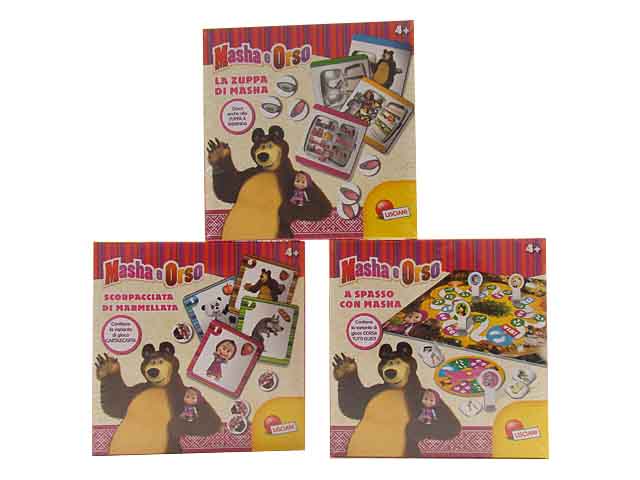 Masha e l'orso mini-giochi ass. 53896