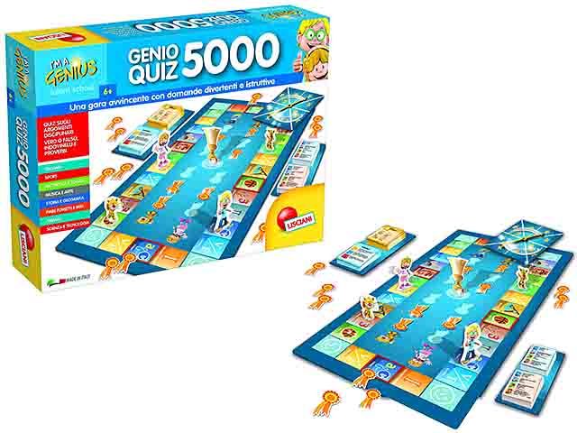 Piccolo genio super quiz 5000 56460/