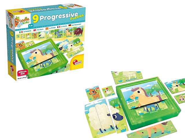 Carotina baby puzzle fattoria 58440