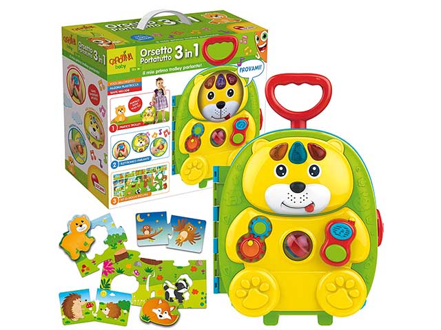 Carotina trolley orsetto 63246