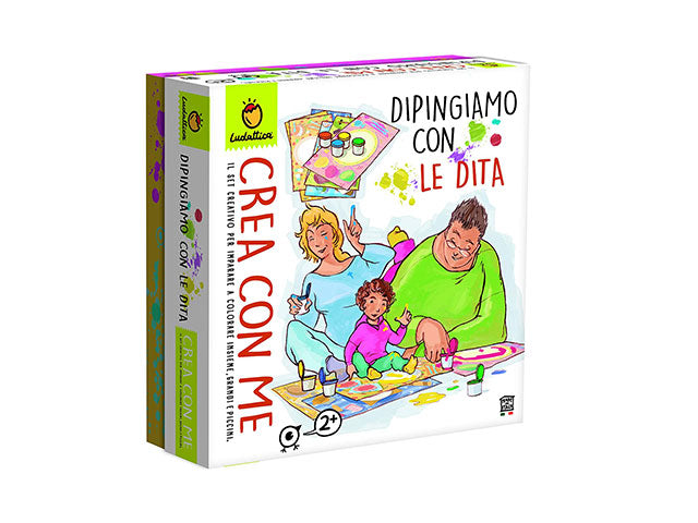 Crea dudu' dipingiamo c/le dita 71111