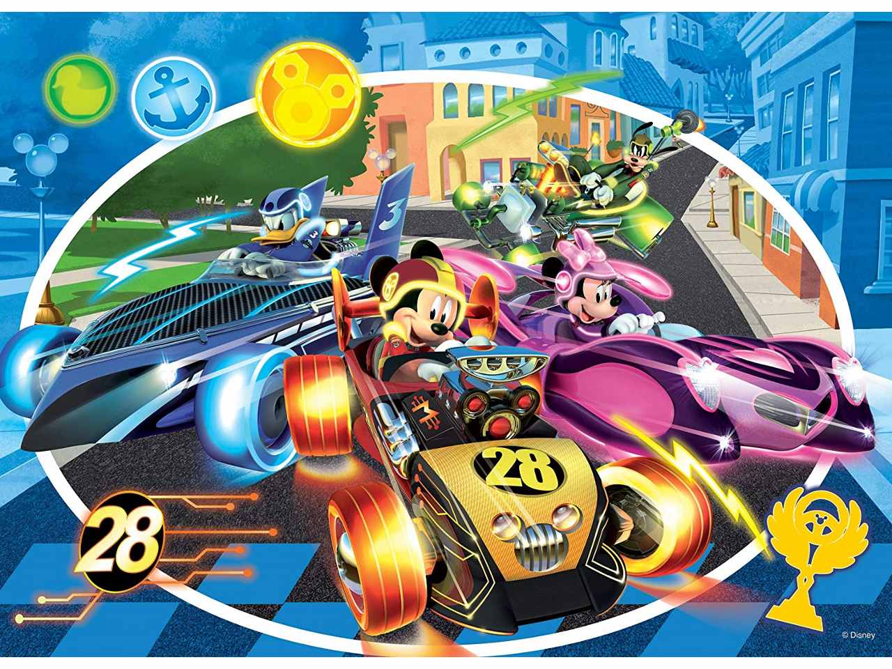 Puzzle df plus 24 mickey  73986