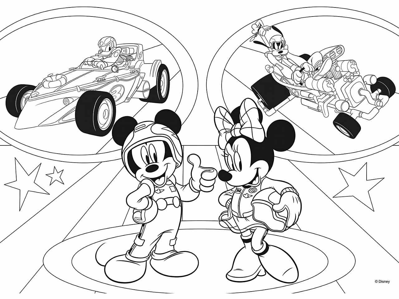 Puzzle df plus 24 mickey  73986
