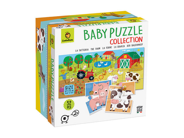 Baby puzzle collection la fattoria 74761