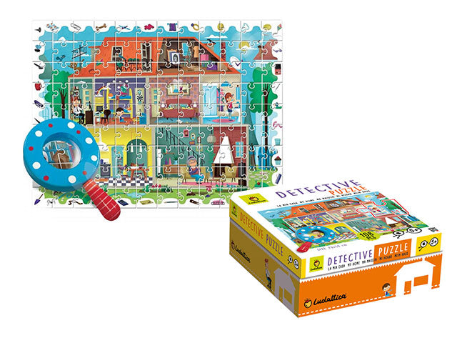 Baby detective puzzle la mia casa 74822