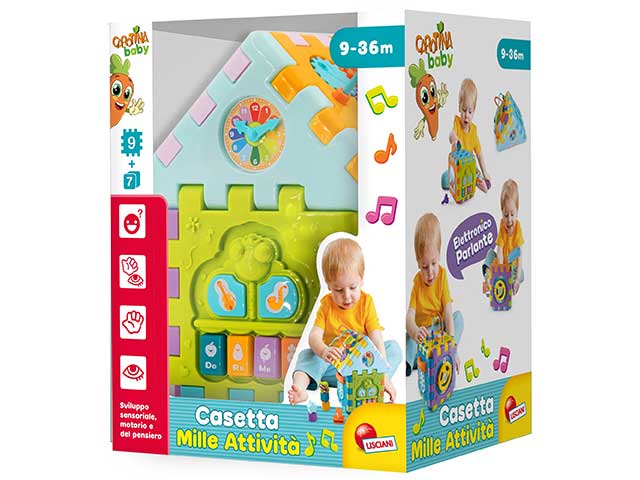 Carotina baby casetta mille attivita' 76581