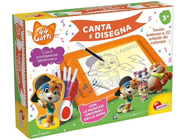 44 gatti canta e disegna 76642