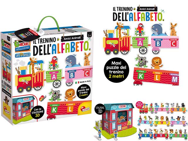 life skills trenino dell'alfabeto 76741