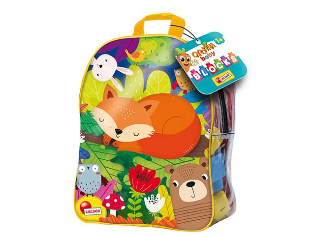 Carotina baby zainetto costruzioni piccolo 79902
