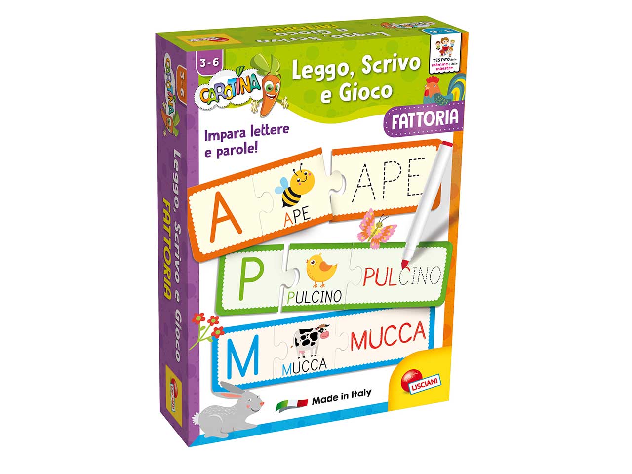 Carotina leggo scrivo e gioco le parole