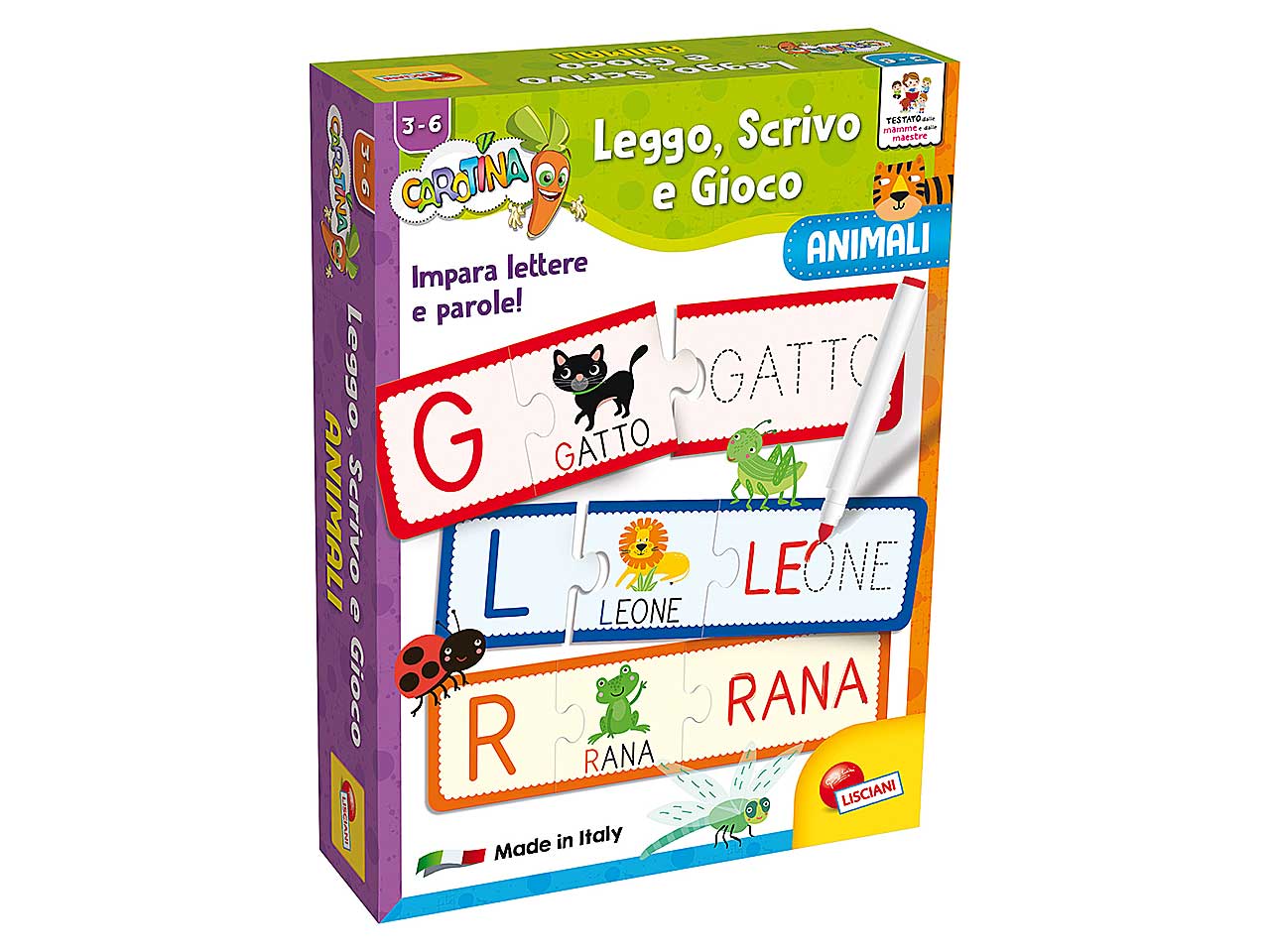 Carotina leggo scrivo e gioco le parole