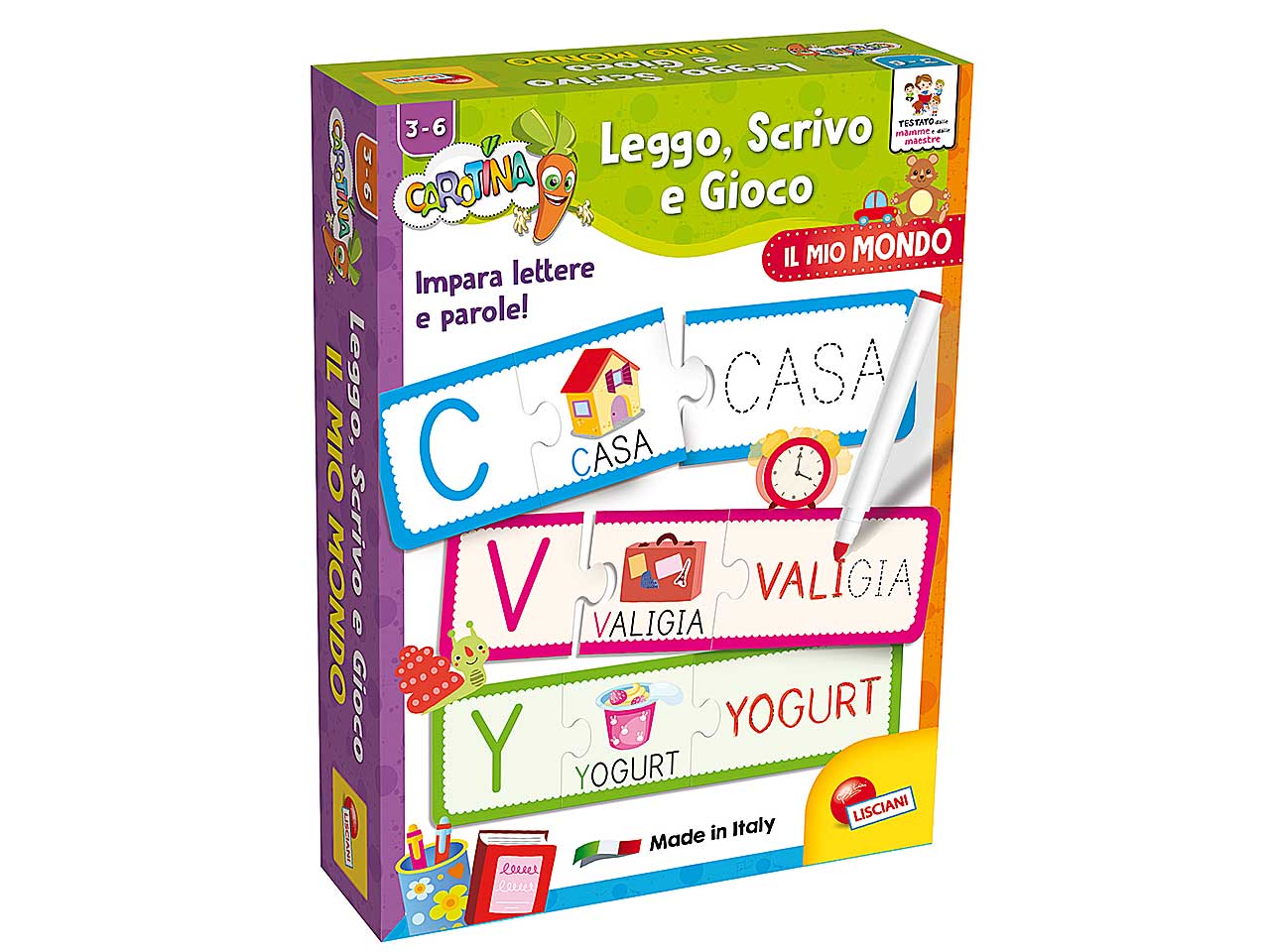 Carotina leggo scrivo e gioco le parole