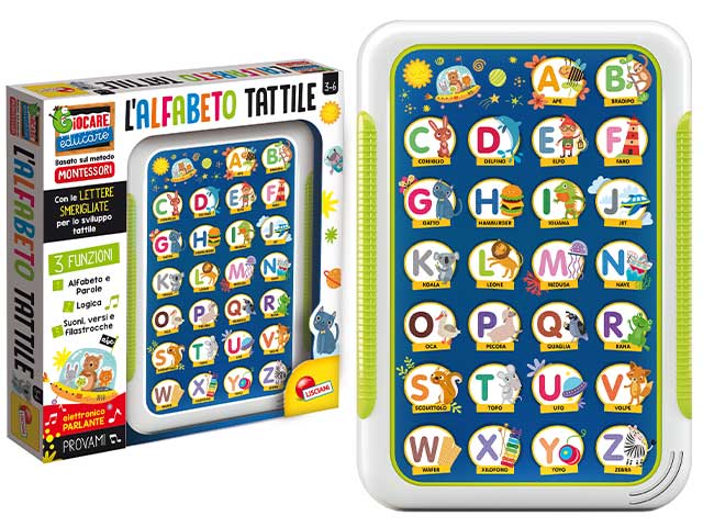 montessori alfabetiere parlante 80212