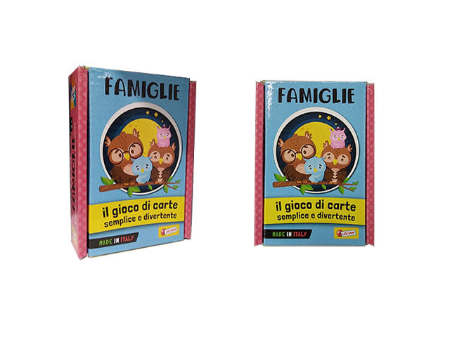 Ludoteca gioco carte le famiglie 89116
