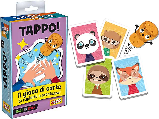 Ludoteca gioco carte tappo 89123